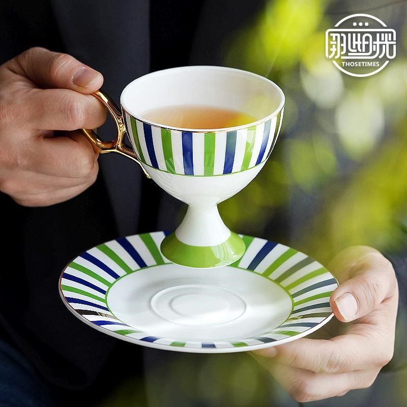 咖啡杯高颜值下午茶杯碟套装高档精致骨瓷欧式小奢华英式下午茶杯,餐饮具,咖啡杯,淘宝优惠券,粉丝福利购,淘宝优惠卷
