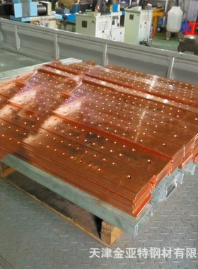 导电率0.017接地铜排厂T2家无氧定尺4*40紫铜方排紫铜汇流排