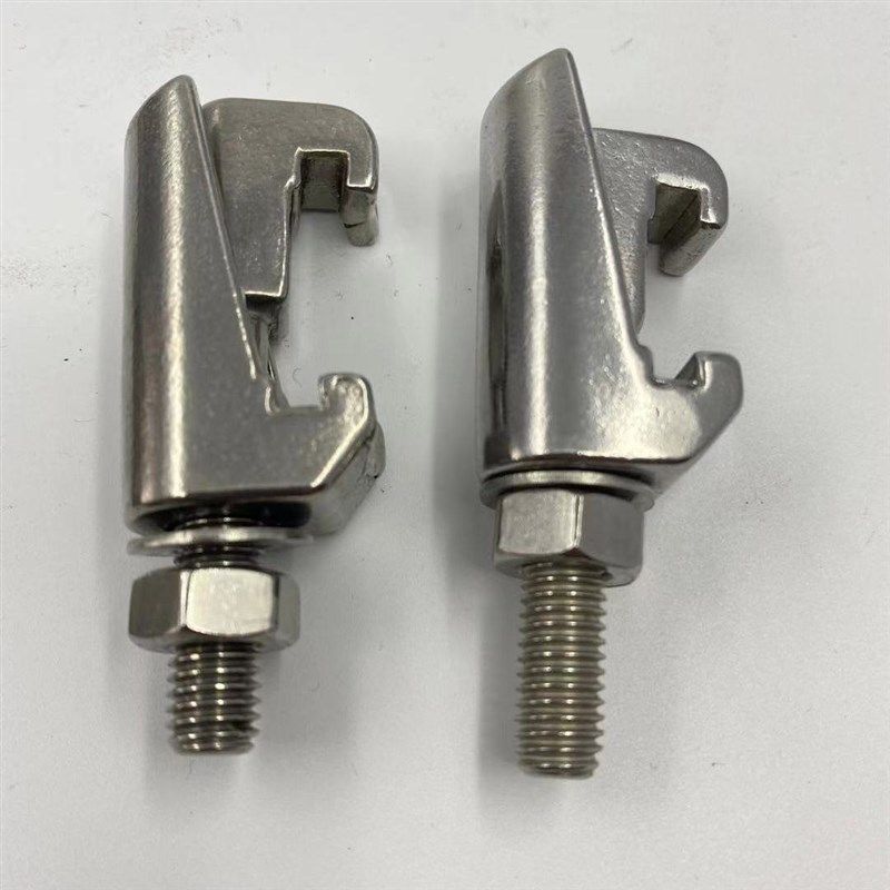 钩型卡箍螺钉真空卡箍钩真空法兰C型沟槽 卡钳螺钉活动扣 卡钩不