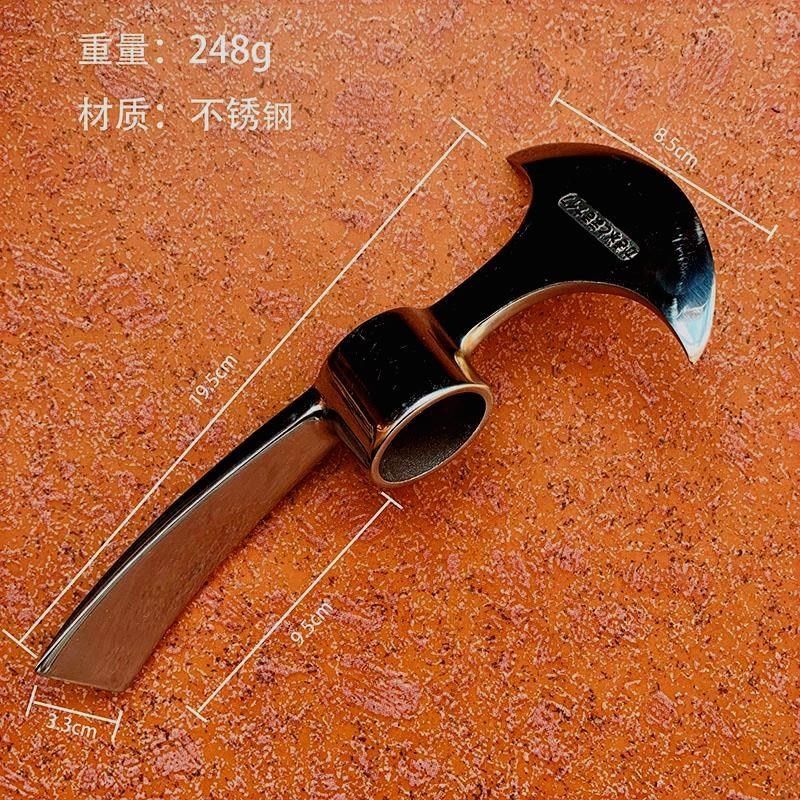 不锈钢小洋镐户外镐斧纯钢高硬度挖树根笋小羊镐便携冰镐十字镐头,农机/农具/农膜,镐,淘宝优惠券,粉丝福利购,淘宝优惠卷