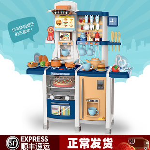 儿童烧饭宝宝过家家酒办小厨房炒菜做饭玩具煮饭模拟仿真套装女孩