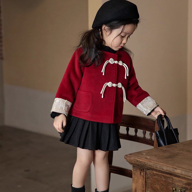 宝宝毛呢百褶裙女童半身裙裤2024春冬季新款休闲加绒学院风jk短裙,童装/婴儿装/亲子装,半身裙,淘宝优惠券,粉丝福利购,淘宝优惠卷