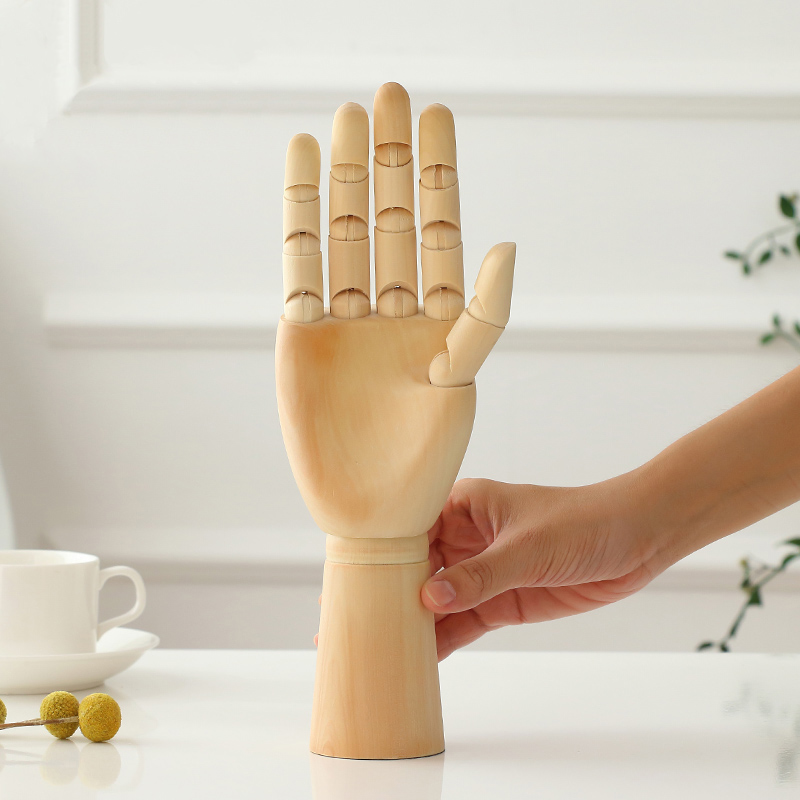 木头人偶模型人手人体关节客厅家居桌面摆设装饰品办公室创意摆件