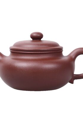 宜兴黄龙山底槽清紫泥本山原矿大容量紫砂壶仿古壶手工紫砂茶壶