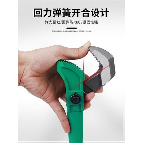 快速钢筋扳手 管钳水管钳子快速直螺纹扭力套筒钢筋上丝扳手