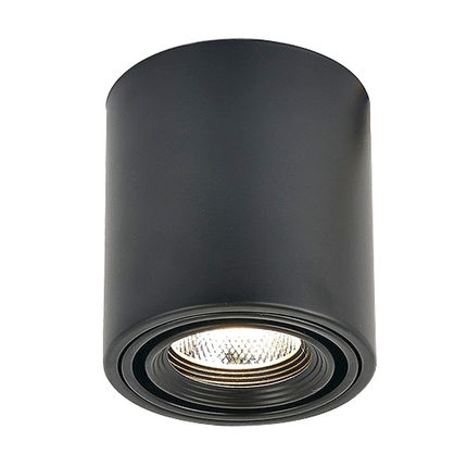 led明装射灯可调角度圆形COB聚光吸顶吊杆线外置工程北欧天花筒灯