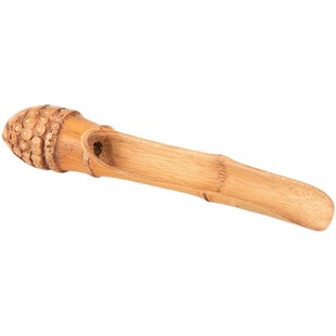 天然竹根茶勺茶则竹茶铲竹节茶匙中式功夫茶具零配竹艺茶道配件