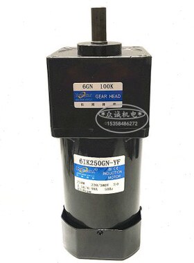 250W交流 380V 松冈传动 6IK250GN-YF 三相电机/齿轮减速6GN-100K
