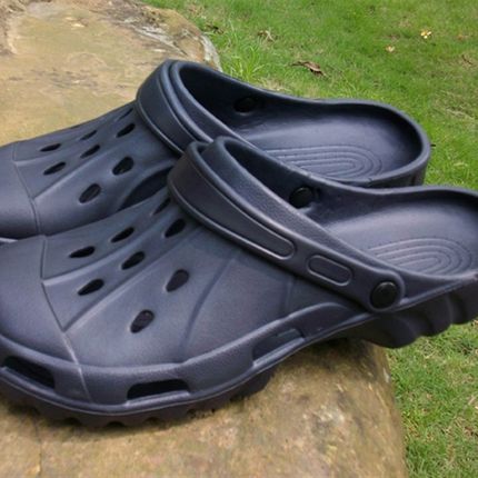 三色超大码48码49码50码51码52码53码54码男款凉拖鞋花园鞋洞洞鞋