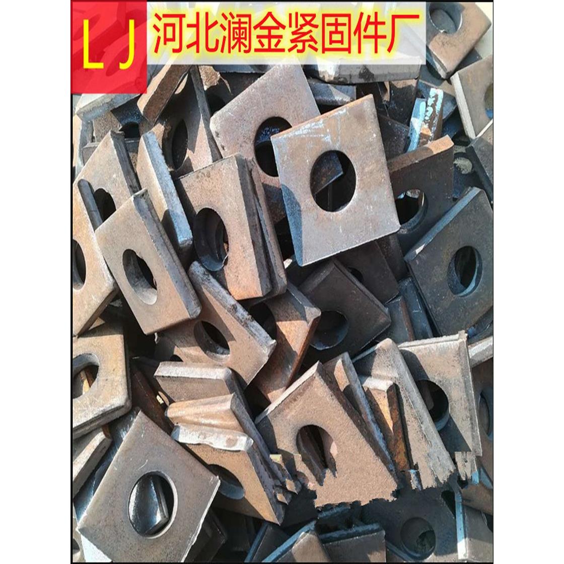 四方垫片四方平垫方平垫方型正方形垫圈幕墙用方垫镀锌方垫M8M10