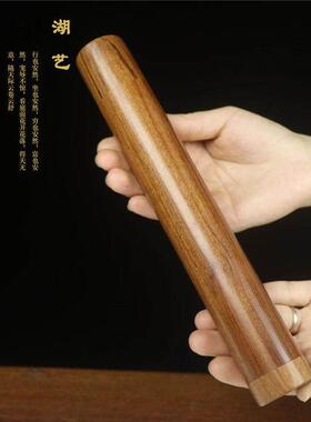 新型红木放大长加厚香管实木红木香管沉香红木全木香管