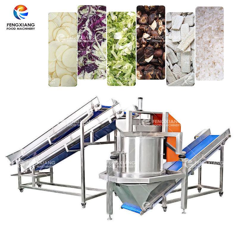 不锈钢食品蔬菜脱水机大型商用旋转离心式甩干沥水机连续式脱水机