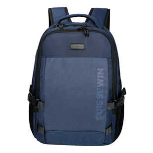 SUISSEWIN祥兴电脑包防泼水旅行通勤大学生电脑双肩包SN22803