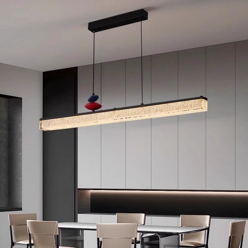 意式极简餐厅吊灯现代简约餐厅灯轻奢高级感餐桌吊灯吧台岛台灯具