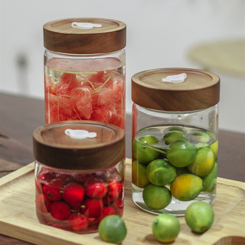 泡酒玻璃瓶专用酒瓶空瓶储物密封罐子水果酒容器高硼硅青梅酿酒罐