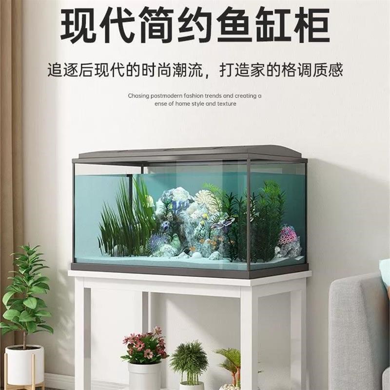 多层底柜托架承重架子柜子的水族箱客厅家用专t鱼缸座放桌子底架