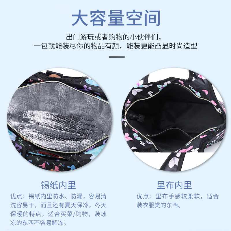 买菜手拉车便携拆卸买菜购物拉杆袋女防水旅行包拉杆