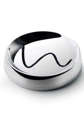 White Deign铝合金镜面层香皂盒沥水肥皂盒高档卫生间设计