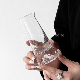 洋酒红酒玻璃醒酒器家用 观山系列白酒分h酒器 量酒杯酒壶扎壶酒