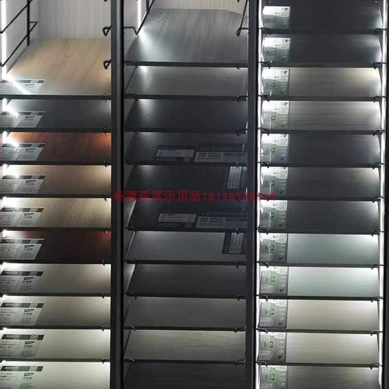衣橱柜门板样品展示架挂钩一体展板钩连体色板钩挂托