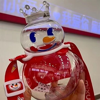 蜜雪冰城水杯蜜雪冰城雪王吨吨桶夏季儿童爱大容量水杯