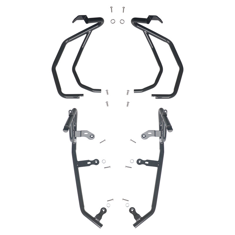 适用钱江FO鸿保险杠前杆后防撞排气消声器护杠改装,摩托车/装备/配件,摩托车保险杠,淘宝优惠券,粉丝福利购,淘宝优惠卷