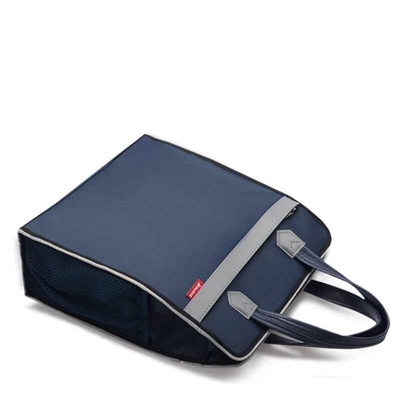 竖版手提文件袋体制内公文包资料袋学生补习手拎袋印字