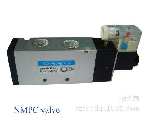 4V410-15电磁阀NMPC宁茂气动VALVE厂价直销AC220V DC24V二位五通