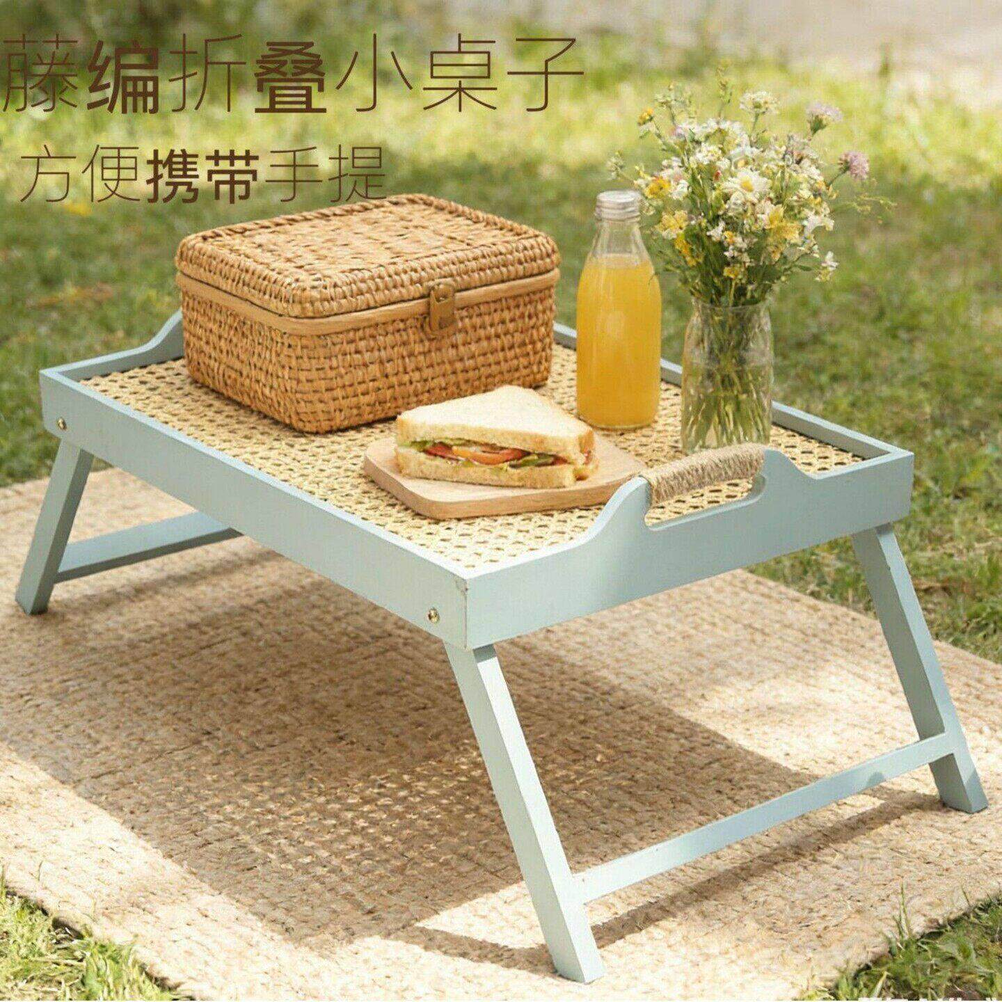 小桌子阳台小型创意折叠小桌托盘卧室小茶几飘窗阳台榻榻米矮桌