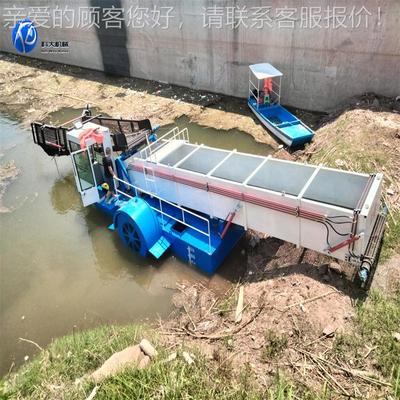 重庆全自动水面保洁河面清漂船水库湖泊KD-100-2河型捞道沟渠中垃