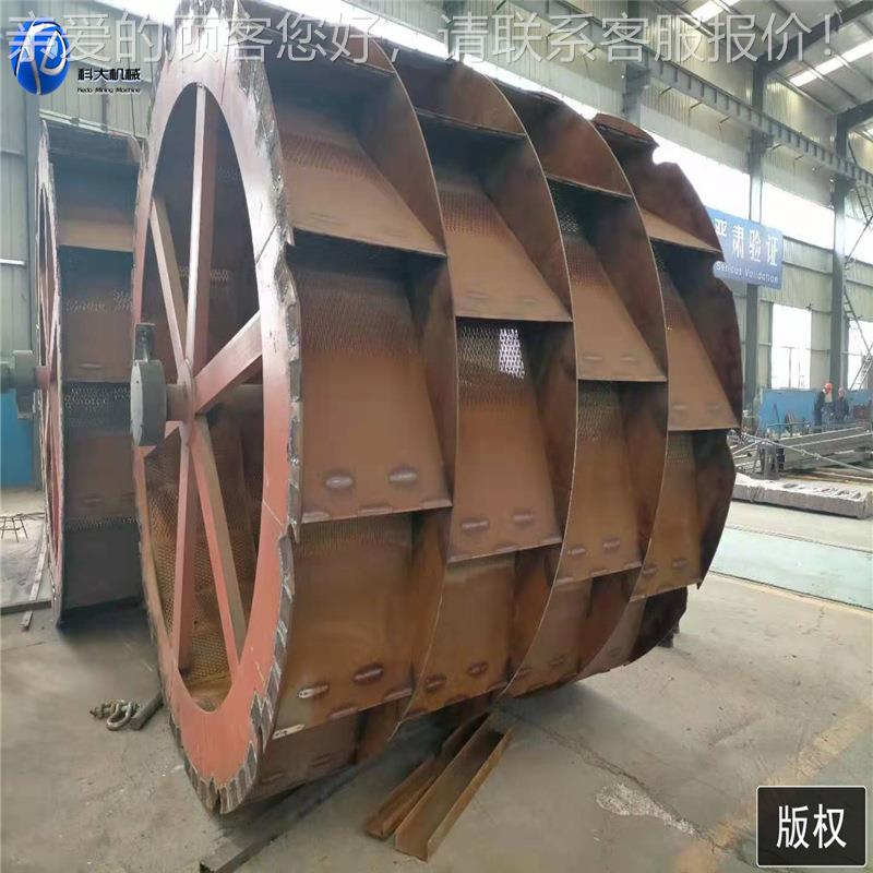 广东洗石子生产线 轮水洗机 砂轮斗洗式沙设备 KDHB-100水洗砂石