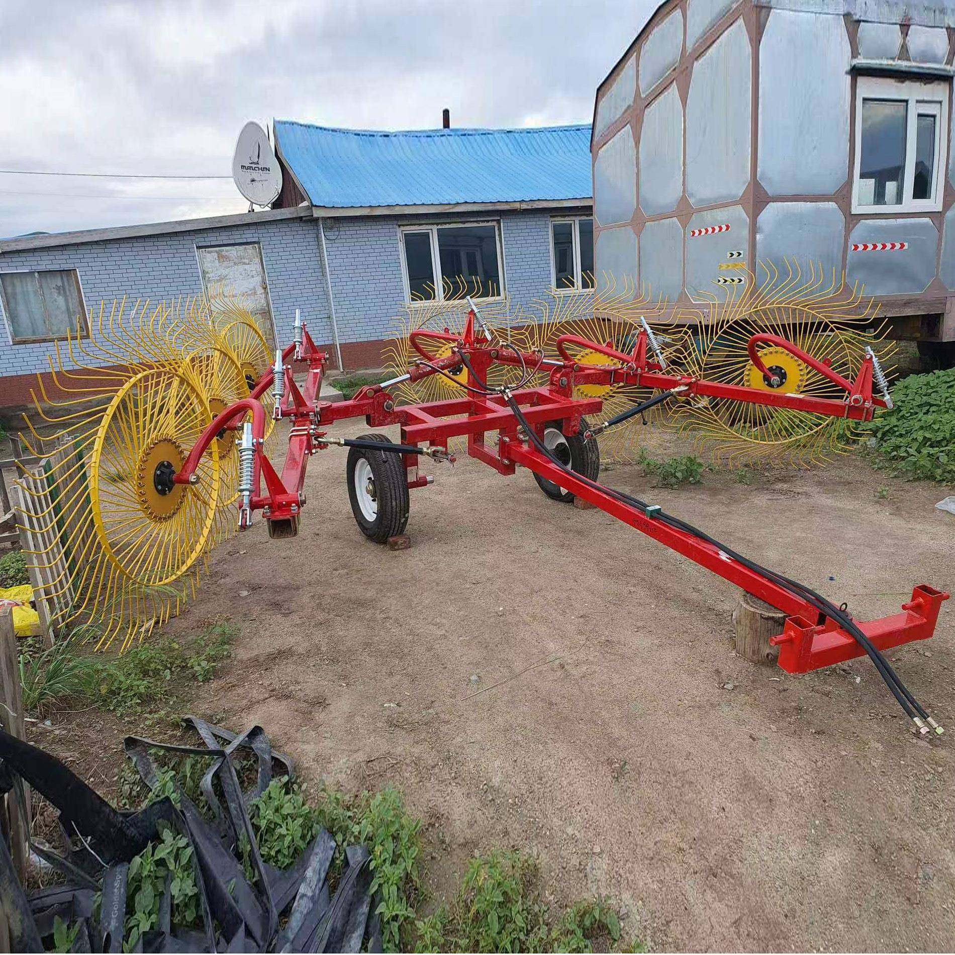 农用牵引式搂草机6盘8盘10盘12盘可选配搂草机现货,农机/农具/农膜,农用防护器具,淘宝优惠券,粉丝福利购,淘宝优惠卷