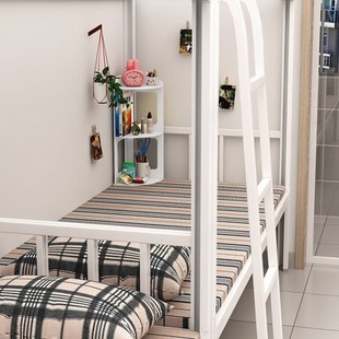 床角多层置物架宿舍上下铺床头收纳柜床上柜子床边转角书架床上架