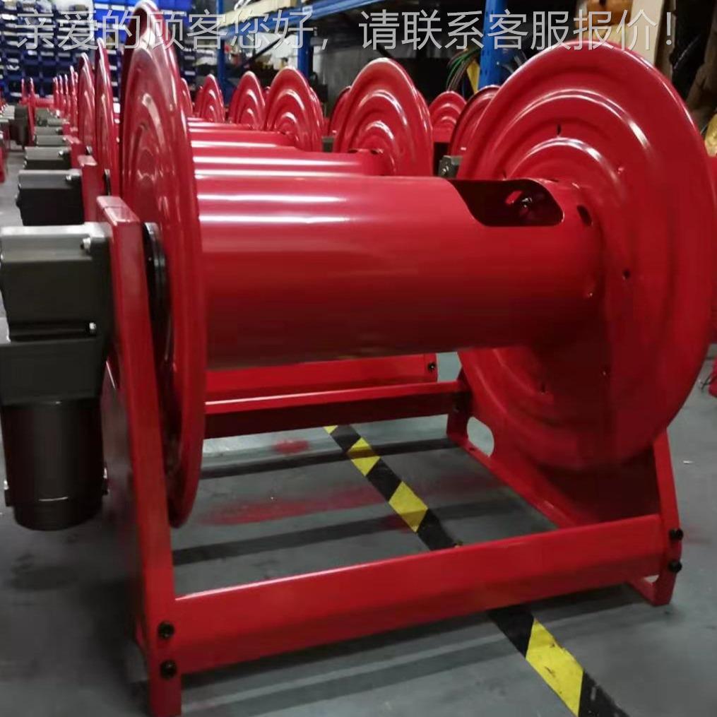 电动软卷盘10工业级高压洗冲02SLY0金属自动卷盘管智能排线器力山