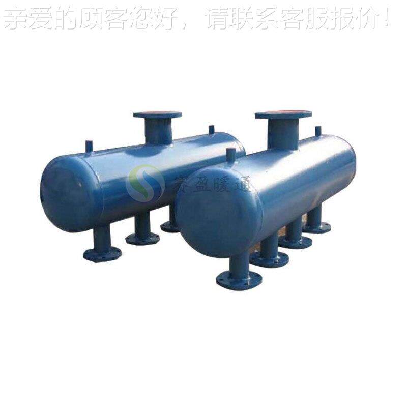 厂湖南集分器不锈钢集水器中央空684调水地暖锅炉集分水器制家作