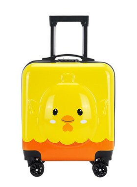 3D卡通b儿童拉杆箱18寸万向轮行李小学生密码登机旅行箱男女孩小