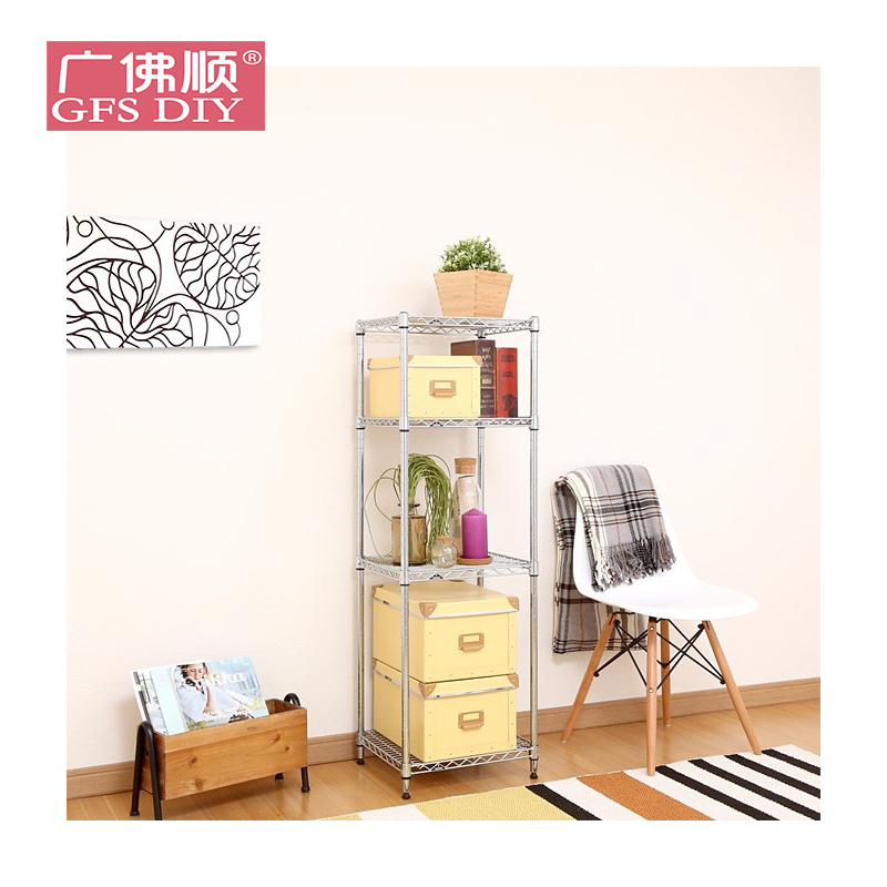 热卖广佛顺中管长40宽40正方形置物架杂物架阳台收纳架花架储物架