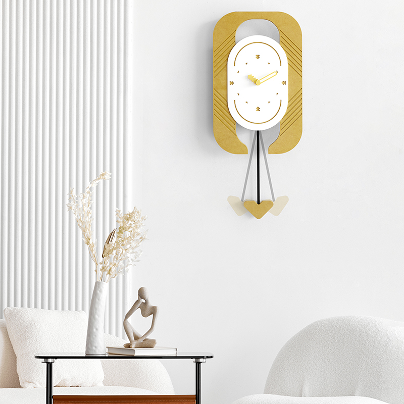 轻奢时钟表挂钟客厅家用时尚现代简约大气个性创意背景墙面装饰品