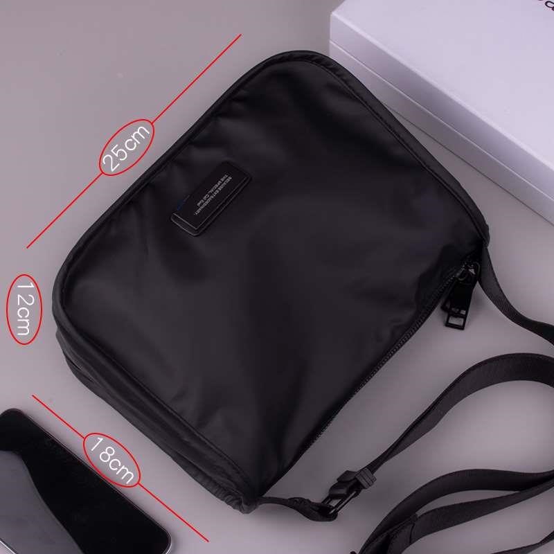 斜挎包男单肩包h男士防水牛津布包男款通勤背包休闲帆布包潮流新