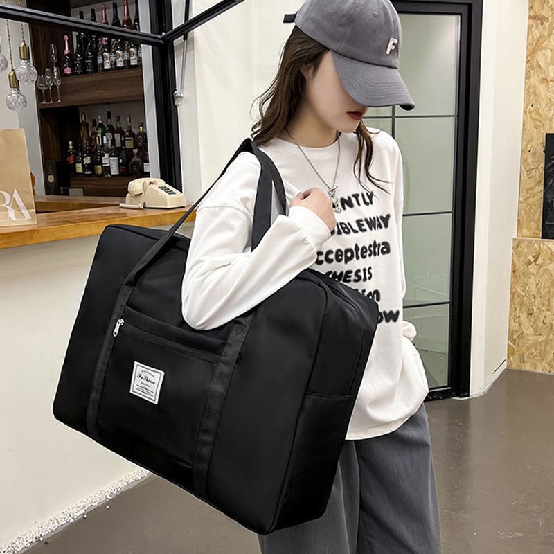 加厚出行旅行包旅游手提袋放行李收纳袋子可套拉杆上插兜挂密码箱