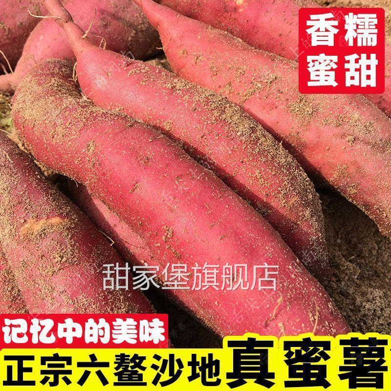 福建六鳌红蜜薯带箱10斤新鲜红心红薯沙地番薯农家自种小地瓜山芋