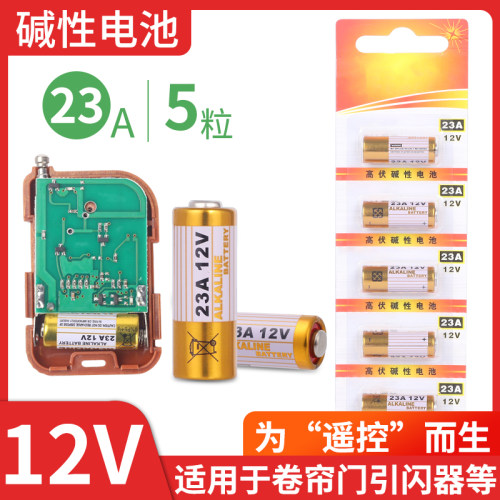 门铃小电池车库电动卷帘门卷闸吊灯12伏27a23a12v遥控器电池大全