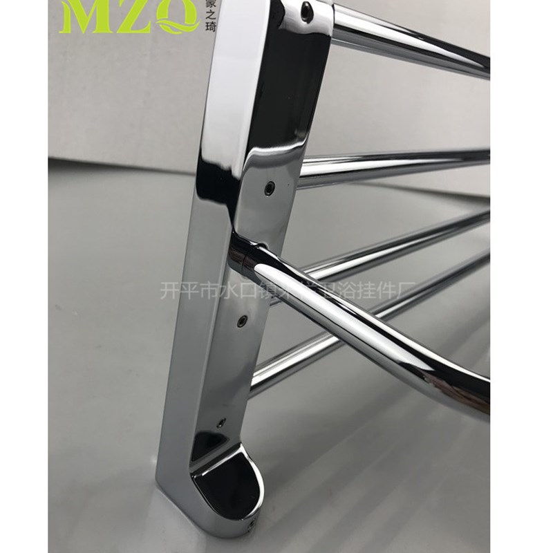 酒店工程厨卫毛巾架 浴室双层毛巾杆 卫浴浴巾架 五金挂件