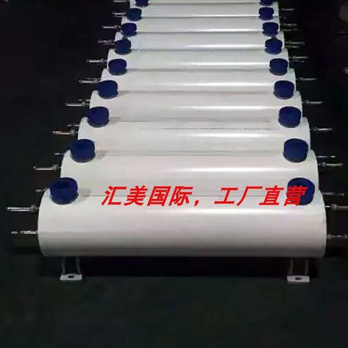 海鲜鱼池缸纯钛蒸发器 换热器海产养殖海水壳管钛炮10匹20匹30匹