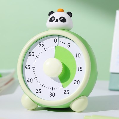 静音计时器小学生自律神器可视化学习专I用儿童充电款闹钟倒定时