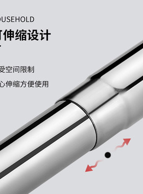 浴帘杆浴帘家用型装免打孔弧形浴杆L型浴室帘杆房厕所转角