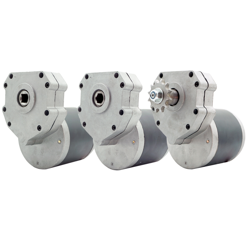 永磁直流撒肥播种施肥电机W大功率减速马达旋耕机电机调速