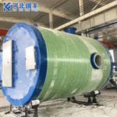 玻璃钢一体化预制提升泵站 污水智能泵站雨水收集泵站厂家 地埋式