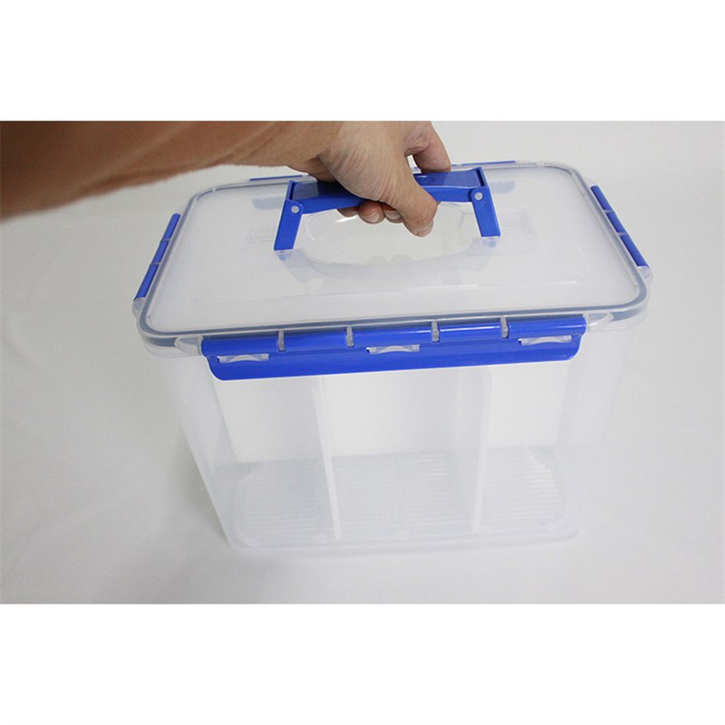 化学品密封存储盒 试剂领取转运箱 耐强酸碱腐蚀挥发 存放瓶