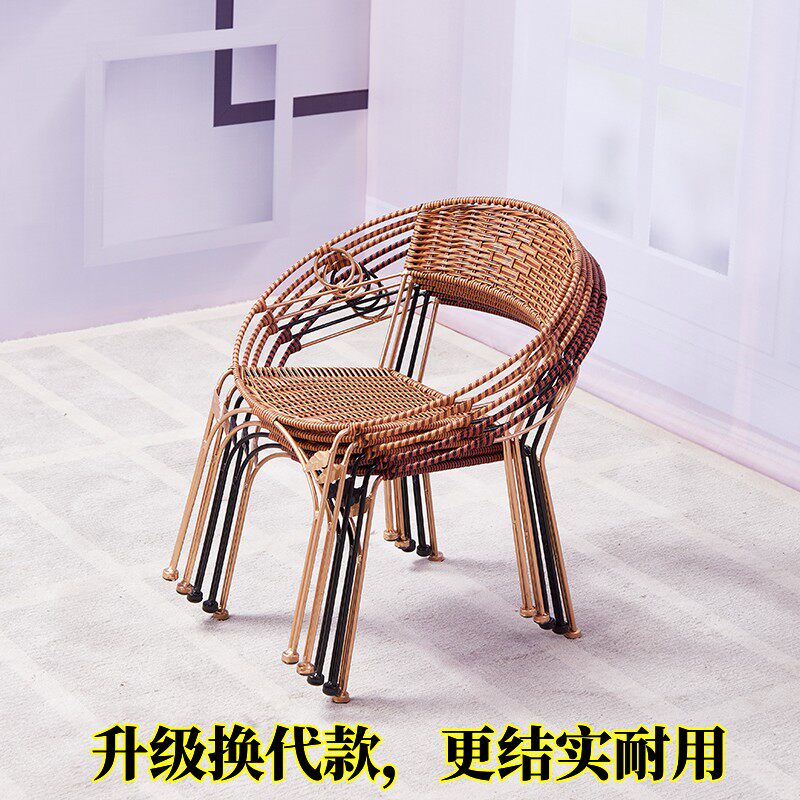 藤椅腾椅休闲编织儿童小阳台围椅茶几